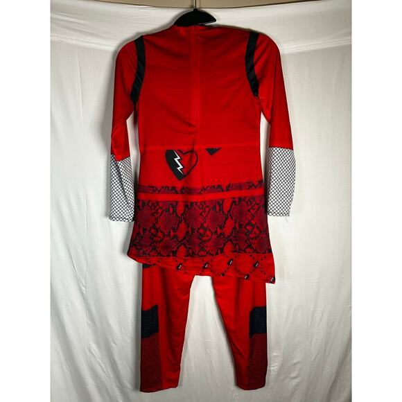 Rise of Red Princess Costume Descendants Girls 10/12 Eu 150 Halloween - Picture 3 of 9